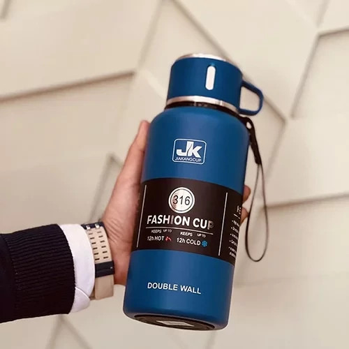 فلاسک دوجداره 800 میلی لیتر جیکی JK مدل SUS 316 JIAKANG