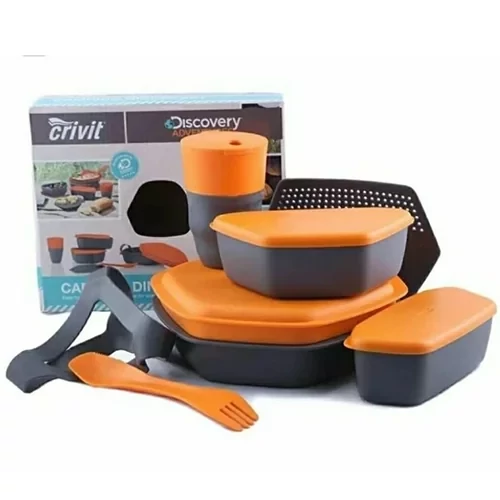 ست ظروف غذاخوری کرویت Crivit CAMPING DINING SET