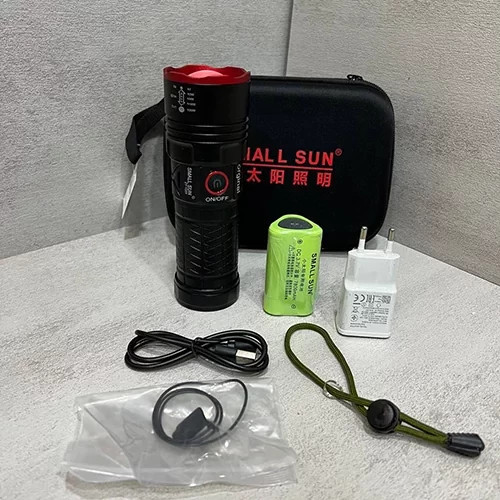 چراغ قوه پلیسی زوم دار اسمال سان مدل ZY-T229