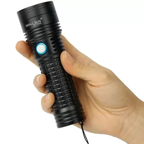 چراغ قوه شارژی پلیسی اسمال سان مدل ZY T150