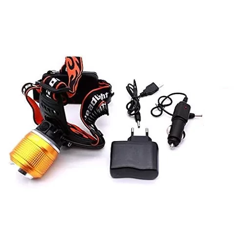 چراغ پیشانی زومدار دو لامپه مدل High Power Headlamp - T6