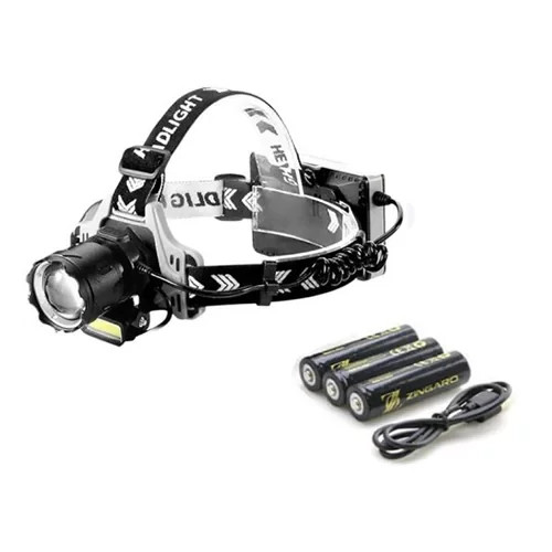 چراغ پیشانی زومدار زینگارو با نشانگر شارژ مدل V82_GT200