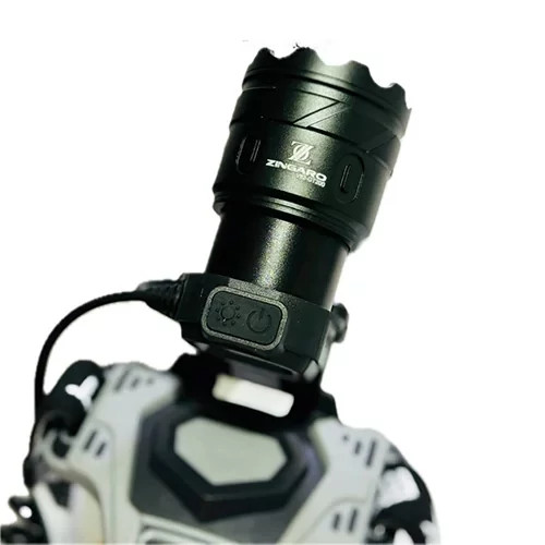 چراغ پیشانی زومدار زینگارو با نشانگر شارژ مدل V82_GT200