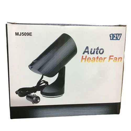 فن و بخاری فندکی خودرو 12 ولت مدل HEATER FAN MJ509E