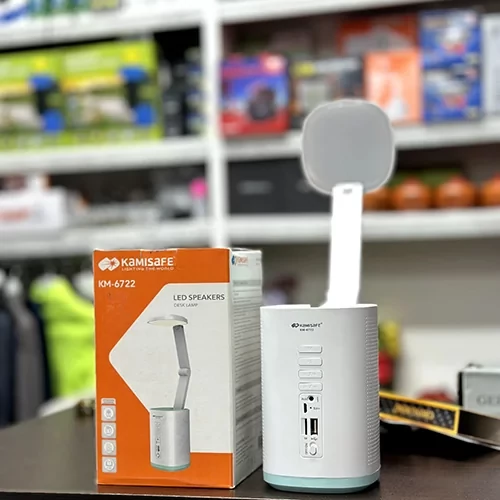چراغ LED رومیزی اسپیکردار کامی سیف مدل KM-6722