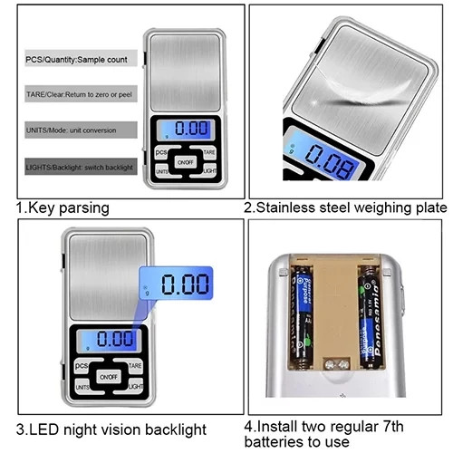 ترازو دیجیتال جیبی MH-Series Pocket Scale