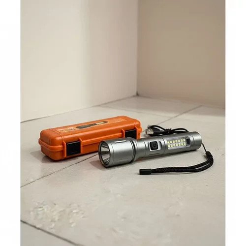چراغ قوه جیبی LED + COB اسمال سان مدل Zy-603