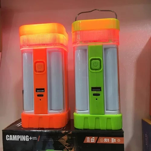 چراغ فانوسی خورشیدی کمپینگ پلاس مدل GSH-1168