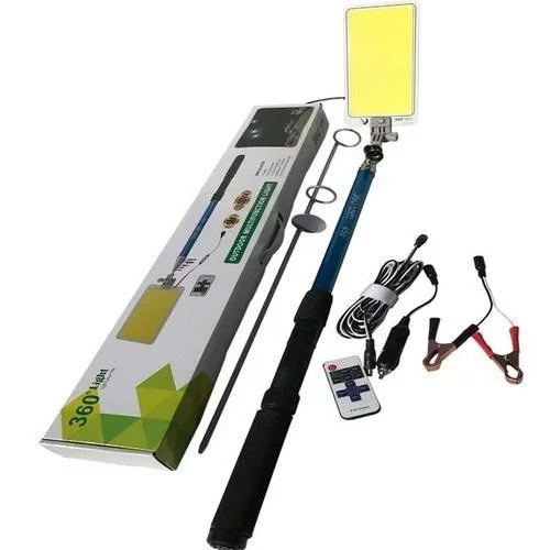 چراغ کمپینگ لنسری فیش لایت مدل 360 درجه 800 وات