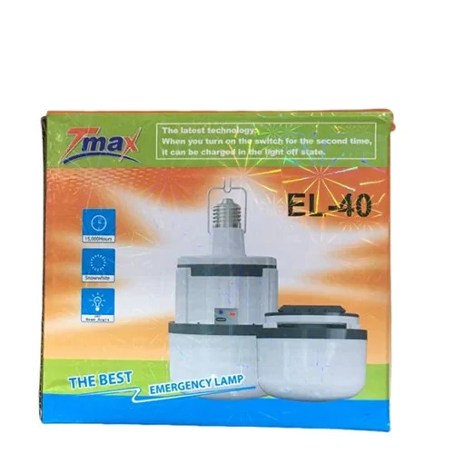 لامپ شارژی سرپیچی تاشو 40 وات Tmax مدل EL-40