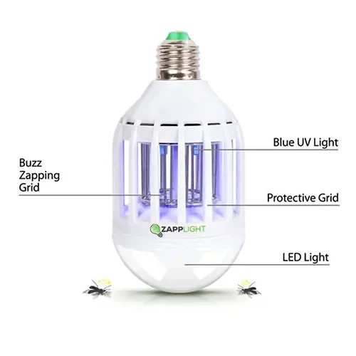 لامپ حشره کش برقی زپ لایت 60 وات مدل Zapp Light ELH-001