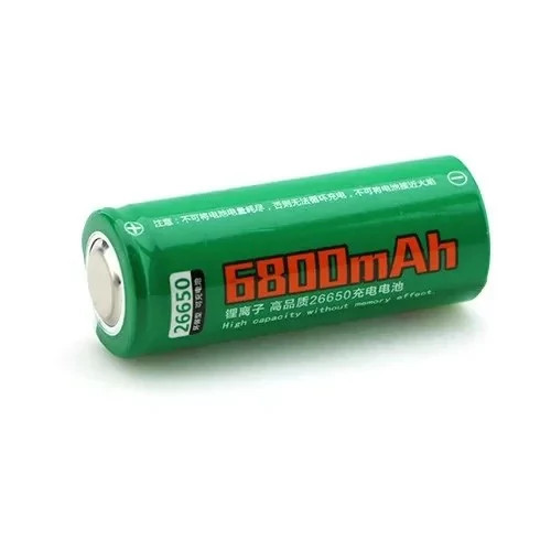 باتری لیتیوم یون اسمال سان آیسیدار 6800 میلیآمپر مدل 26650