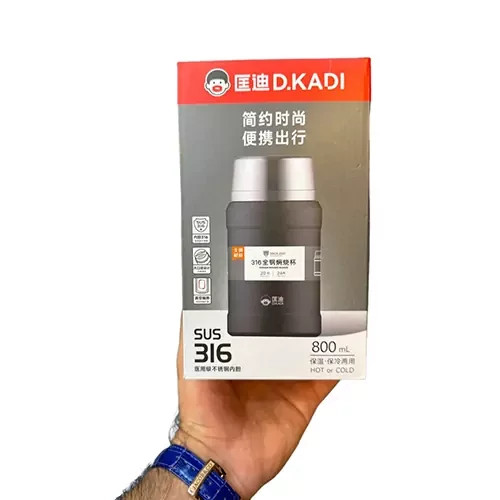 فلاسک غذای 800 میلیلیتری آکادی مدل KD-943،