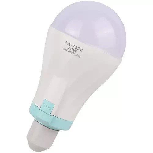 لامپ اضطراری شارژی سرپیچی 20 وات مدل FA-7920