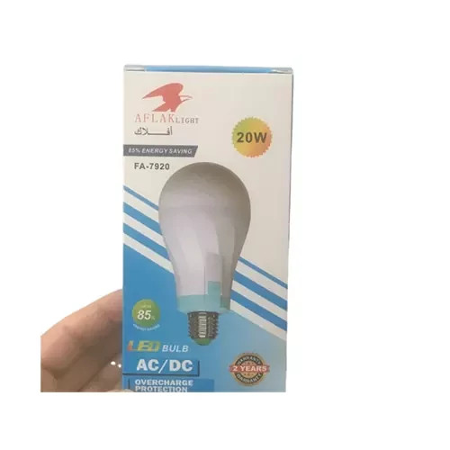 لامپ اضطراری شارژی سرپیچی 20 وات مدل FA-7920