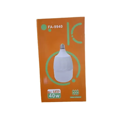 لامپ LED شارژی سرپیچی 40 وات OKGO مدل FA-9940