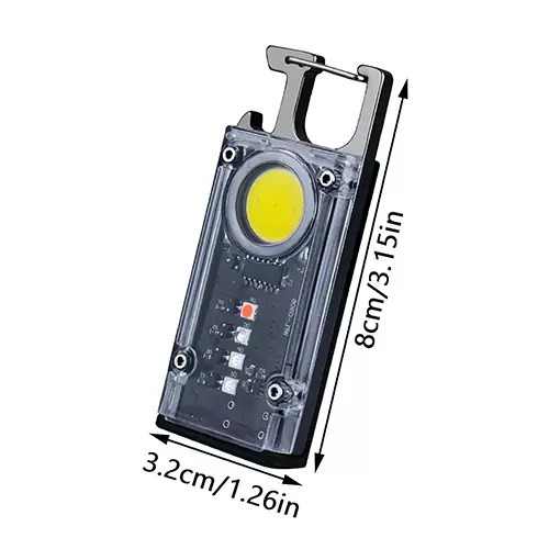 چراغ قوه جاکلیدی آهنربایی چندکاره مدل WFL-G906