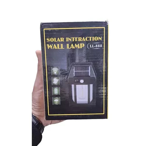 چراغ دیوارکوب خورشیدی سنسوردار مدل LL-888