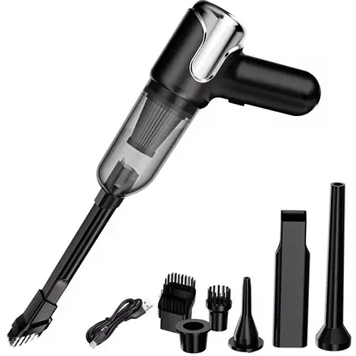 جارو شارژی دوکاره دمنده و مکنده Gun Vacuum Cleaner YY031