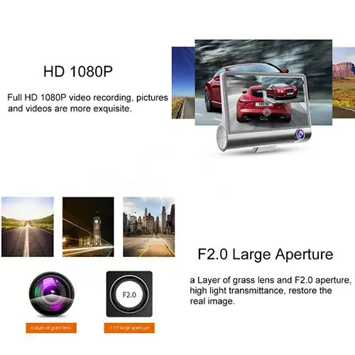 دوربین ثبت وقایع خودرو سه لنزه CarDVR