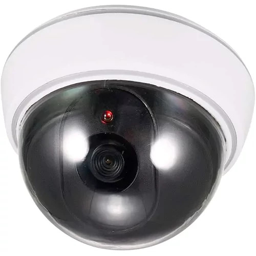 ماکت دوربین مدار بسته دام با چراغ LED چشمک زن Dummy Dome CCTV