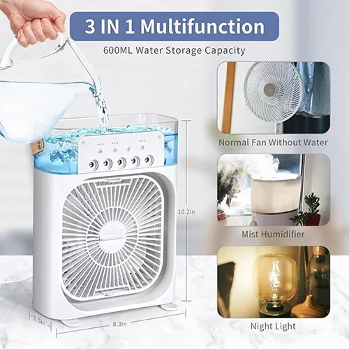 مینی کولر مه پاش رومیزی Air Cooler Fan