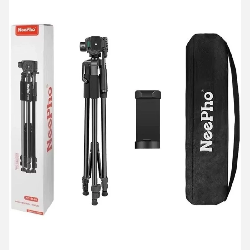 پایه نگهدارنده گوشی وموبایلارتفاع 170CM مدل NP4480حرفه ای قابل تنظیم ارتفاع 170
