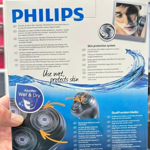 ریش تراش سه تیغ فیلیپس philips مدل AT899 اصلی