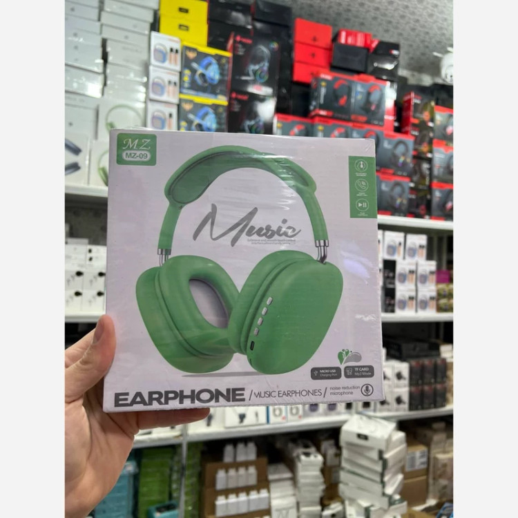 هدفون بلوتوثی MZ-09 مدل طرح اپل