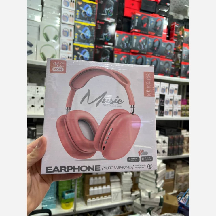 هدفون بلوتوثی MZ-09 مدل طرح اپل
