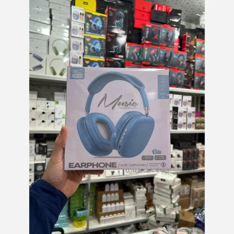 هدفون بلوتوثی MZ-09 مدل طرح اپل
