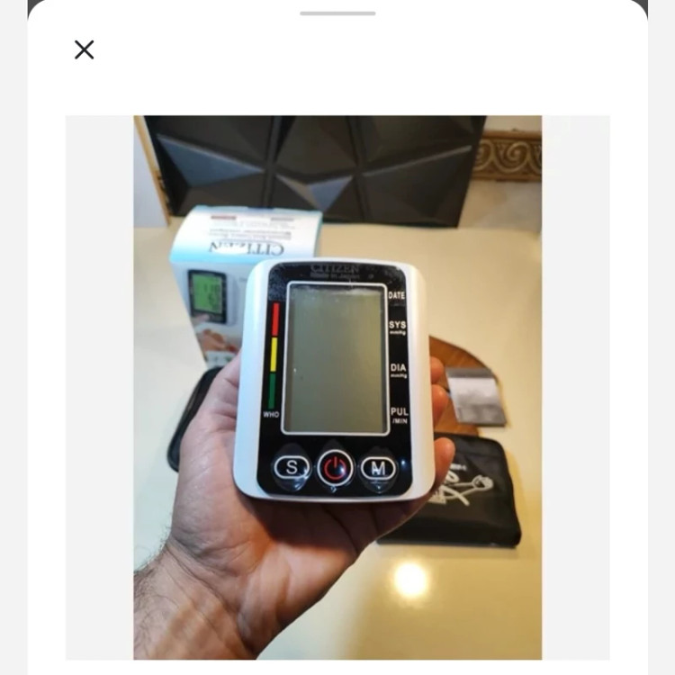 فشارسنج دیجیتالی سخنگو فارسی سیتی زن ژاپنی مدل MODELBLPM-13ltemNOCT8036NEW2021 بسیار دقیق و اصلی
