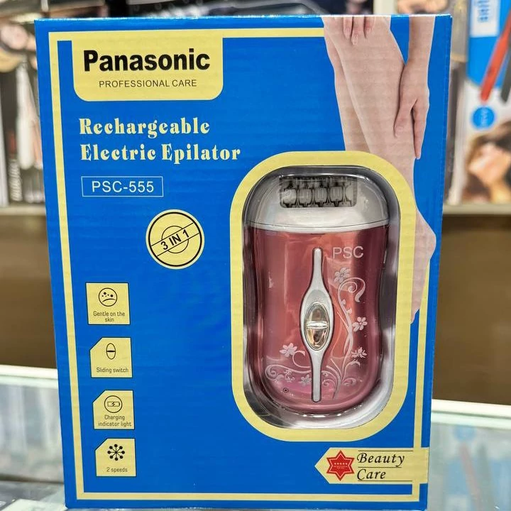 اپیلاتور چند کاره پاناسونیک مدل psc-555 بسیار خوش دست و با کیفیت