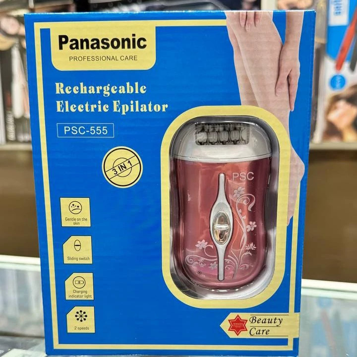 اپیلاتور چند کاره پاناسونیک مدل psc-555 بسیار خوش دست و با کیفیت
