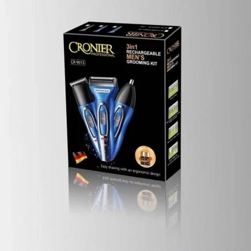 ماشین اصلاح سر کرونیر CR-9013 (سه کاره CRONIER PROFESSIONAL NEW 901 جدید