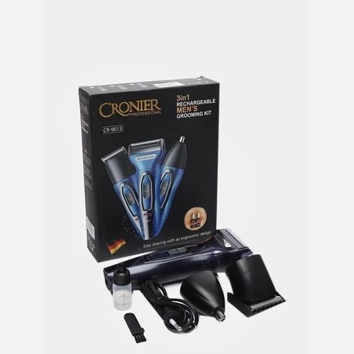 ماشین اصلاح سر کرونیر CR-9013 (سه کاره CRONIER PROFESSIONAL NEW 901 جدید