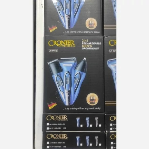 ماشین اصلاح سر کرونیر CR-9013 (سه کاره CRONIER PROFESSIONAL NEW 901 جدید