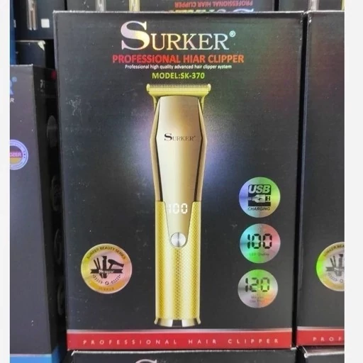 ماشین اصلاح موی سر و صورت شارژی سورکر مدل sk-370جدید
