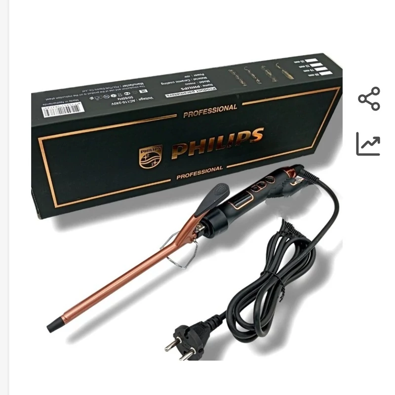 فرکننده فلیپس اصل هلند سایز ریز Philips 6045 salon دستگاه کاملا