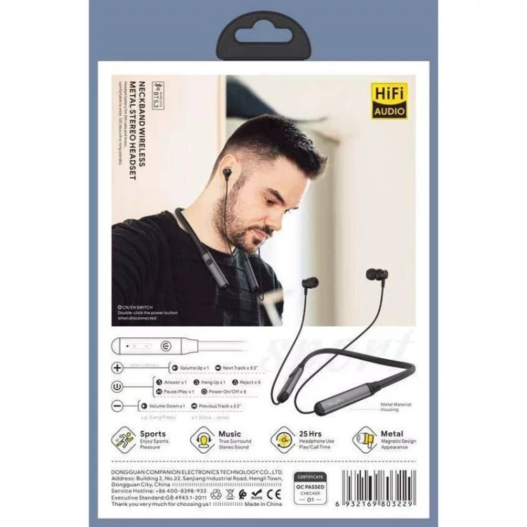 هندزفری گردنی KingYou مدل H868 - درجه یک(اورجینال)