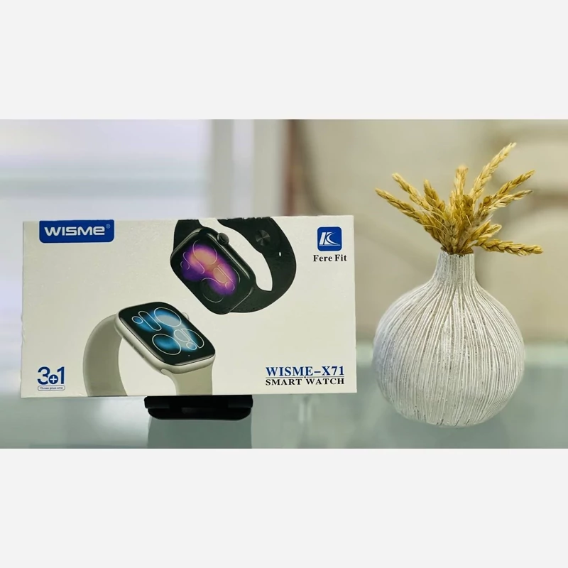 ساعت هوشمند ویسمی مدل WISME-X71 (پک ویژه با 3 بند متنوع)