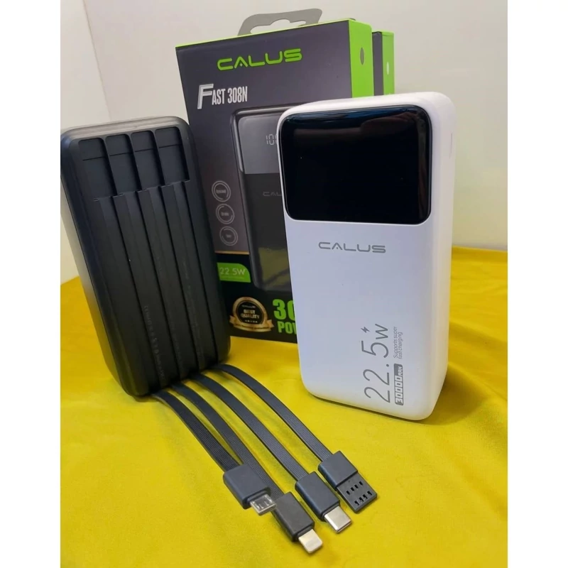 پاوربانک 30 هزار CALUS مدل Fast 308N - فست شارژ (اورجینال)