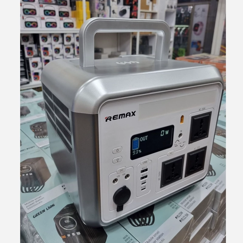 پاور استیشن 1500 وات قابل حمل ریمکس مدل remax RPP-569 (اورجینال)