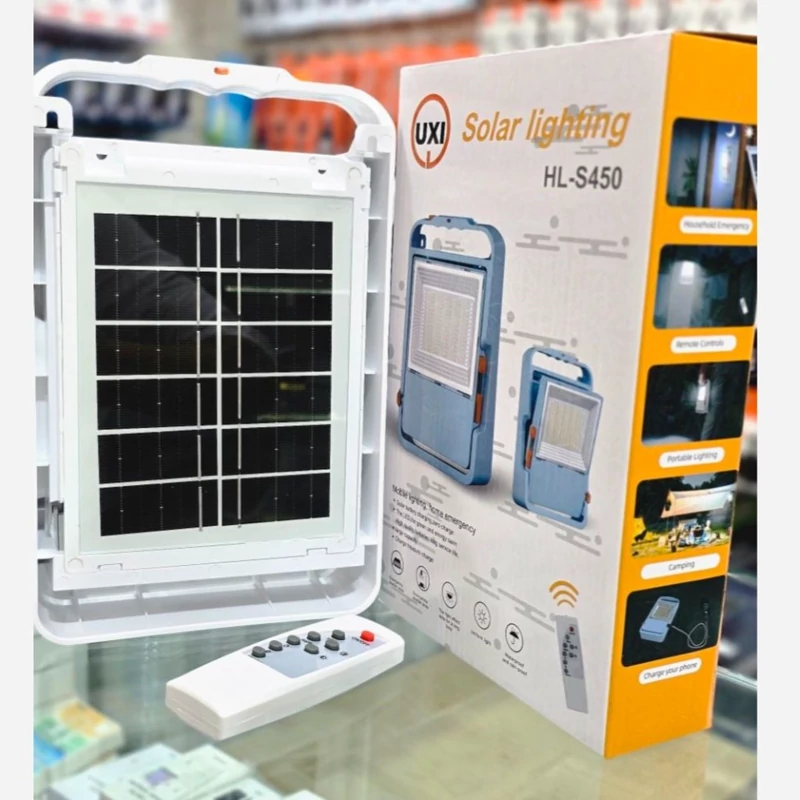 پروژکتور خورشیدی اورجینال مدل HL-S540 - امکان جداسازی پنل خورشیدی