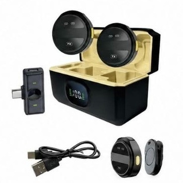 میکروفون یقه ای دو کاربره بیسیم مدل MMD-Q8D