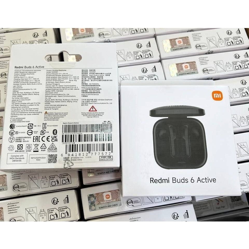 ایرپاد بیسیم شیائومی مدل Redmi Buds 6 Active