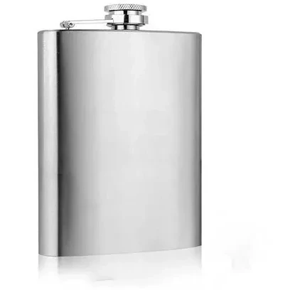 قمقمه کتابی استیل سایز 8oz گنجایش 250 میل