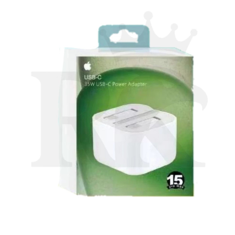 اداپتور ایفون 15 پرو مکس 35 وات خارجی سه پین
