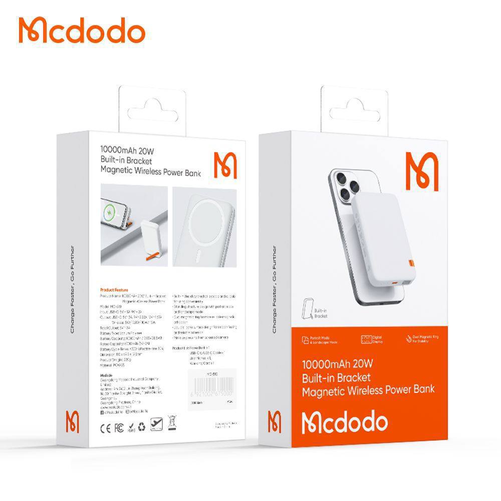 پاوربانك وايرلس Mcdodo مدل MC510