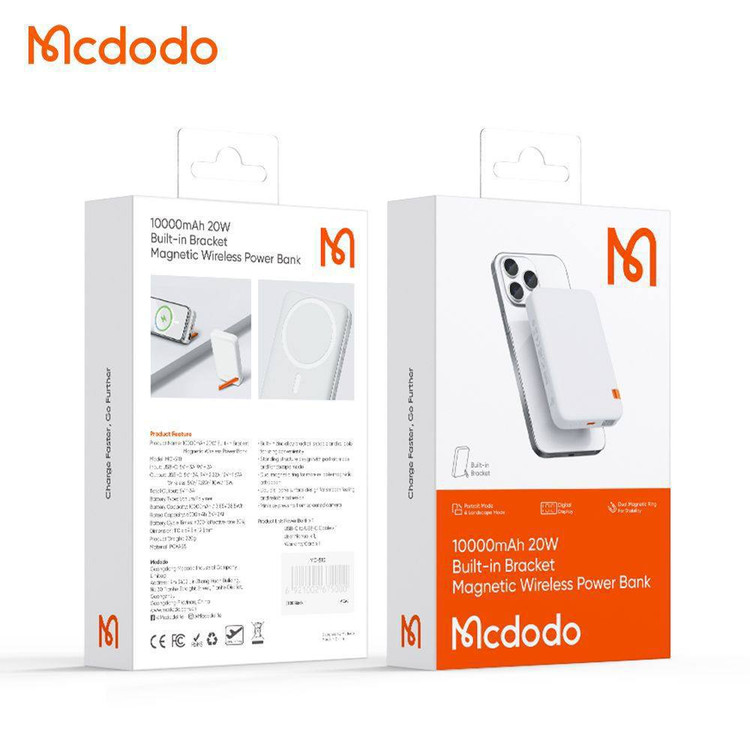 پاوربانك وايرلس Mcdodo مدل MC510